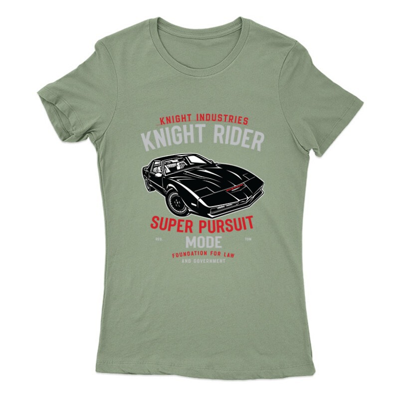 Knight rider super pursuit mode Női Póló