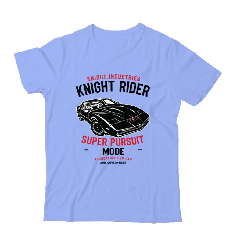 Knight rider super pursuit mode Gyermek Póló