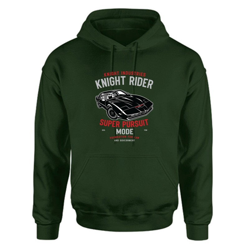 Knight rider super pursuit mode Unisex Kapucnis Pulcsi