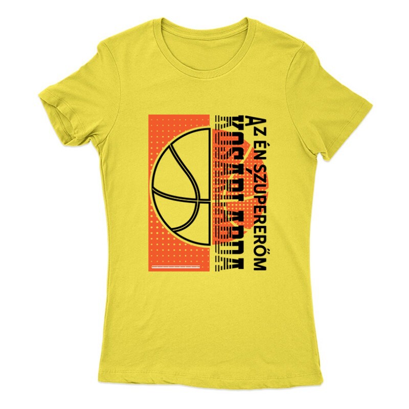 Szupererőm a kosárlabda Női Póló