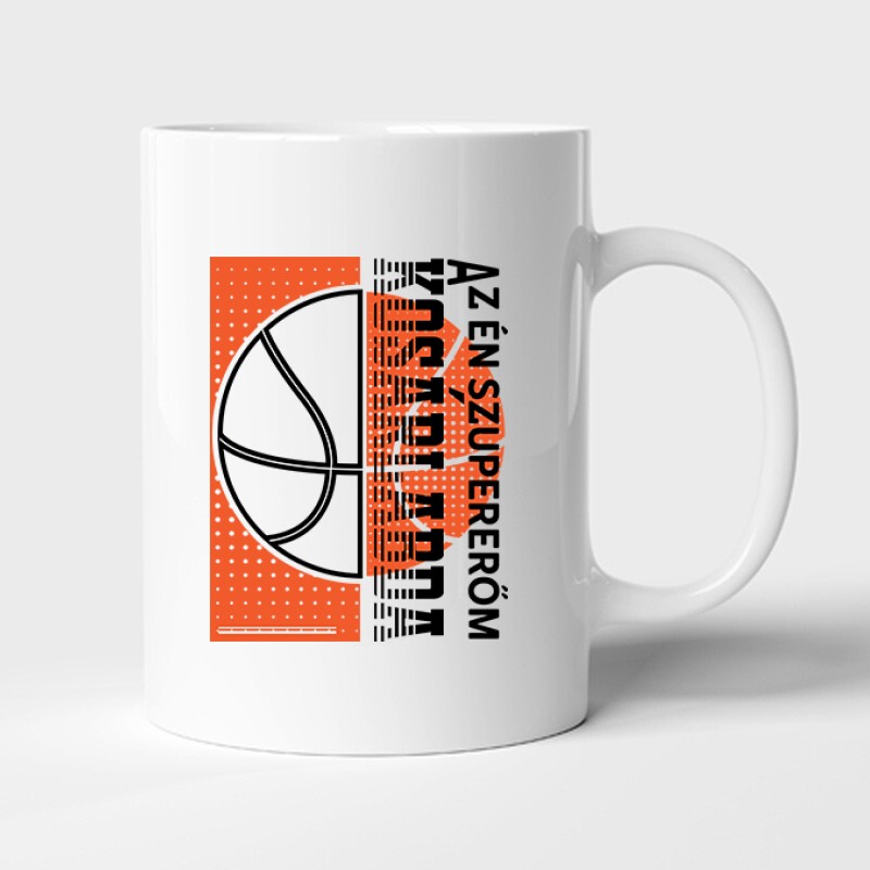 Szupererőm a kosárlabda Bögre