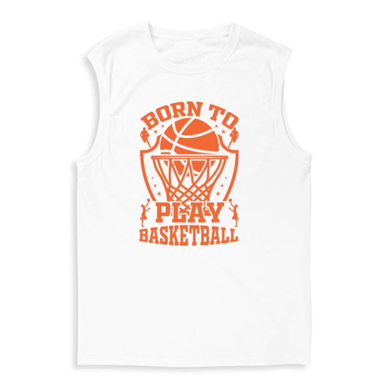 Born to play basketball Férfi Trikó