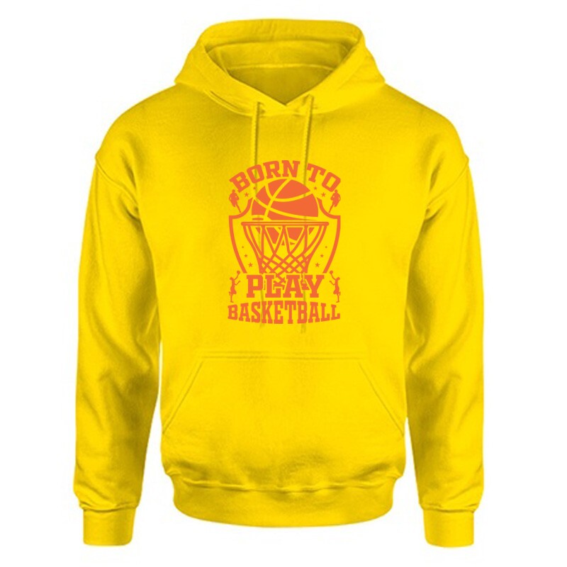 Born to play basketball Unisex Kapucnis Pulcsi