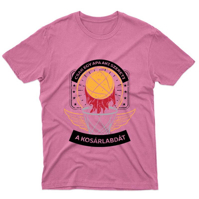 Egy apa aki szereti a kosárlabdát Unisex Póló