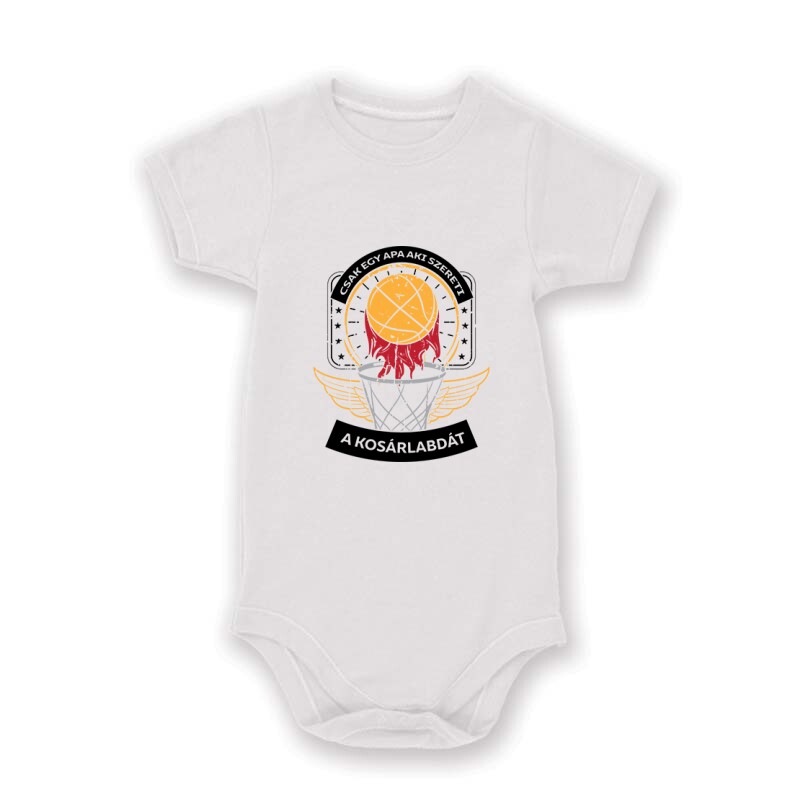 Egy apa aki szereti a kosárlabdát Baby Body