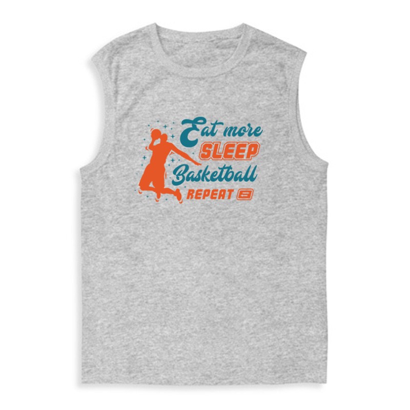 Eat More Sleep Repeat Kosásrlabda Férfi Trikó