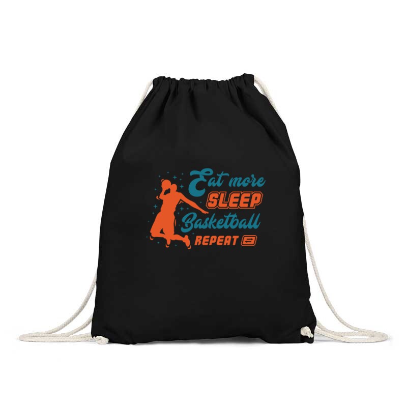 Eat More Sleep Repeat Kosásrlabda Hátizsák