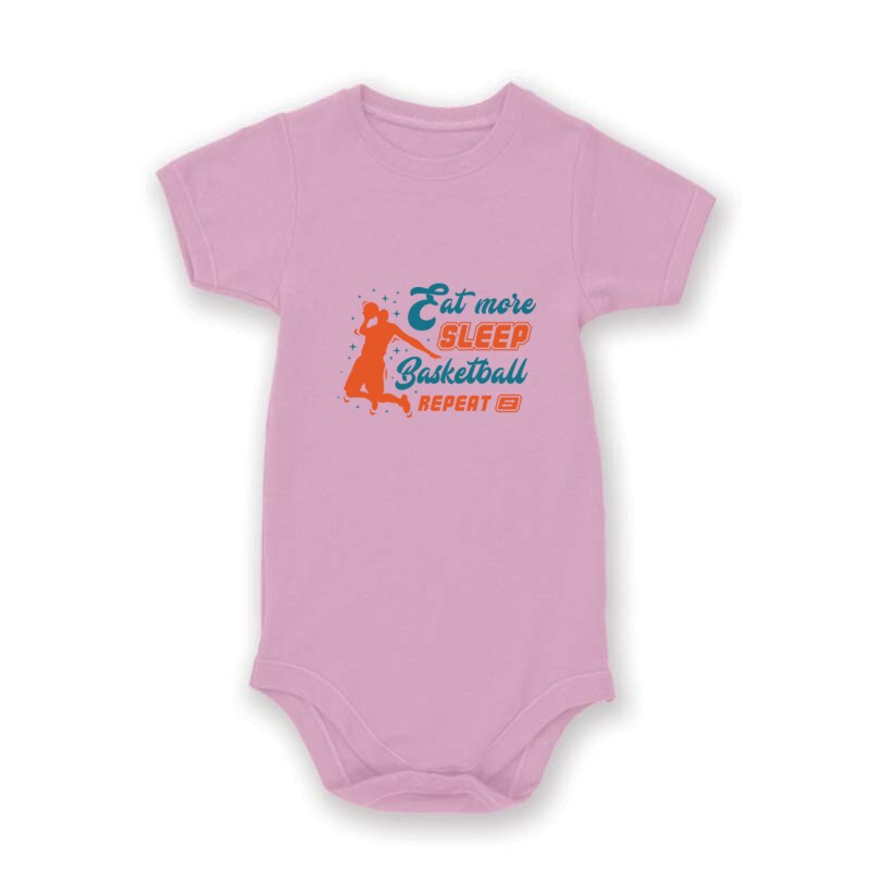 Eat More Sleep Repeat Kosásrlabda Baby Body