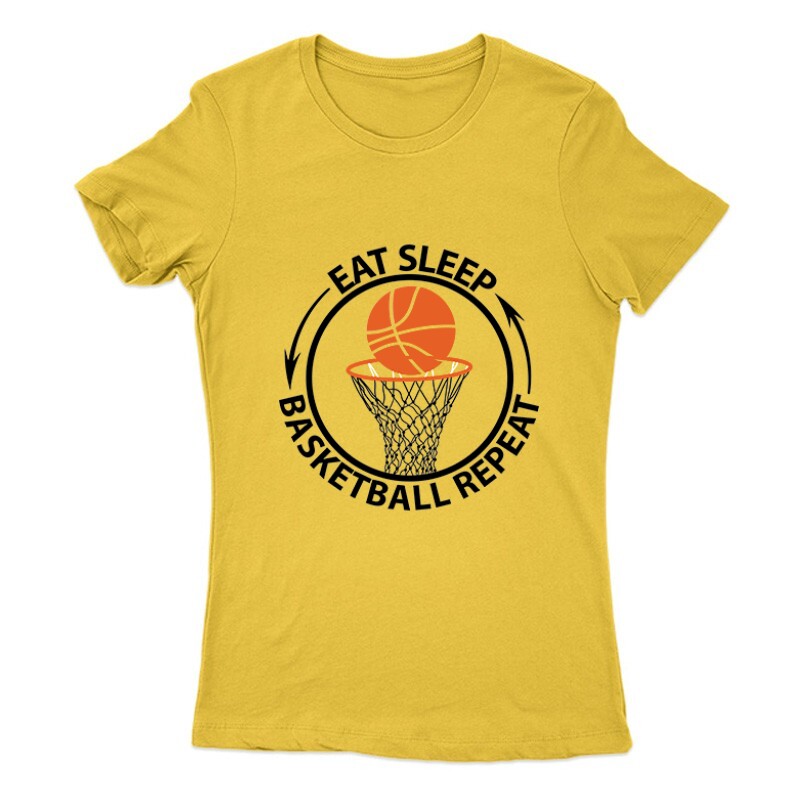 Eat  Sleep Repeat Kosásrlabda Női Póló