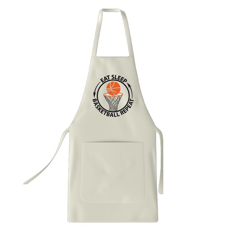 Eat  Sleep Repeat Kosásrlabda Kötény