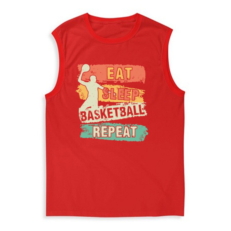 Eat  Sleep Basketball Repeat Férfi Trikó