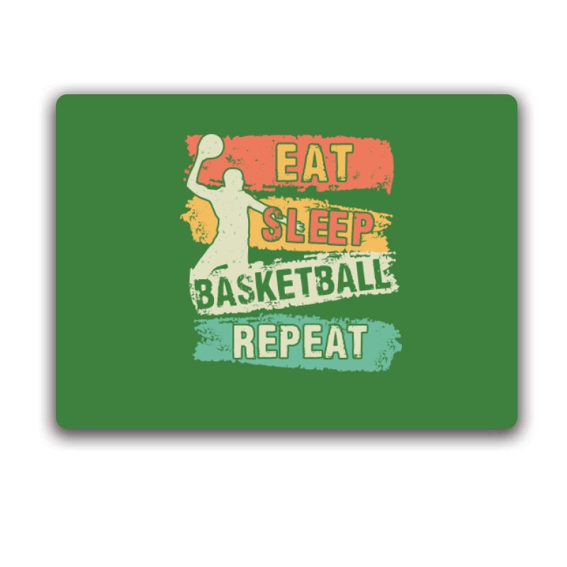 Eat  Sleep Basketball Repeat Egérpad