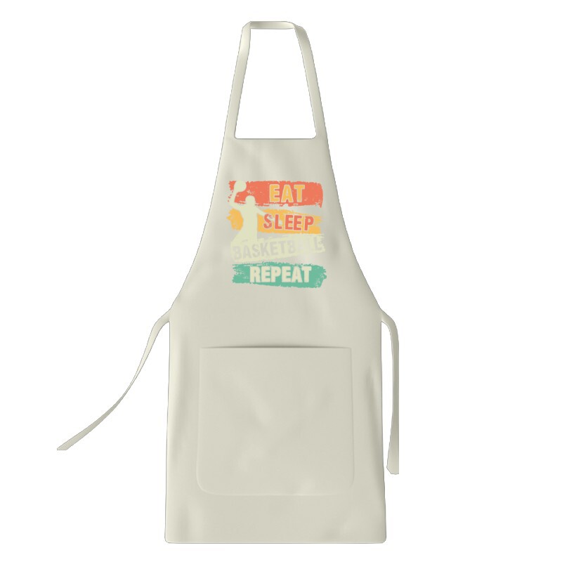 Eat  Sleep Basketball Repeat Kötény