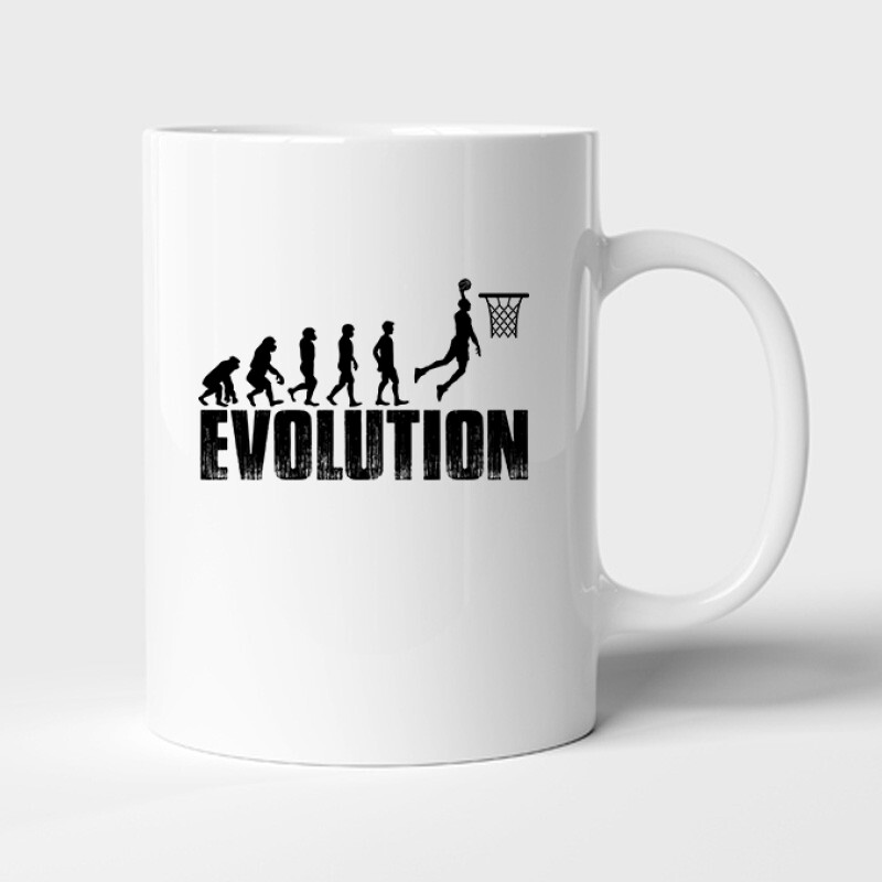 Basketball Evolution Bögre