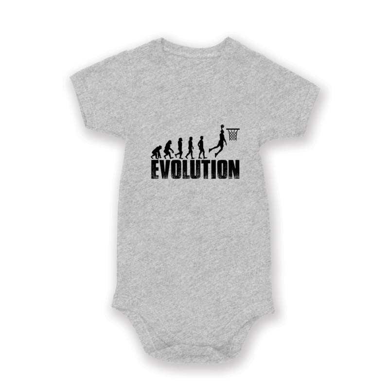 Basketball Evolution Baby Body