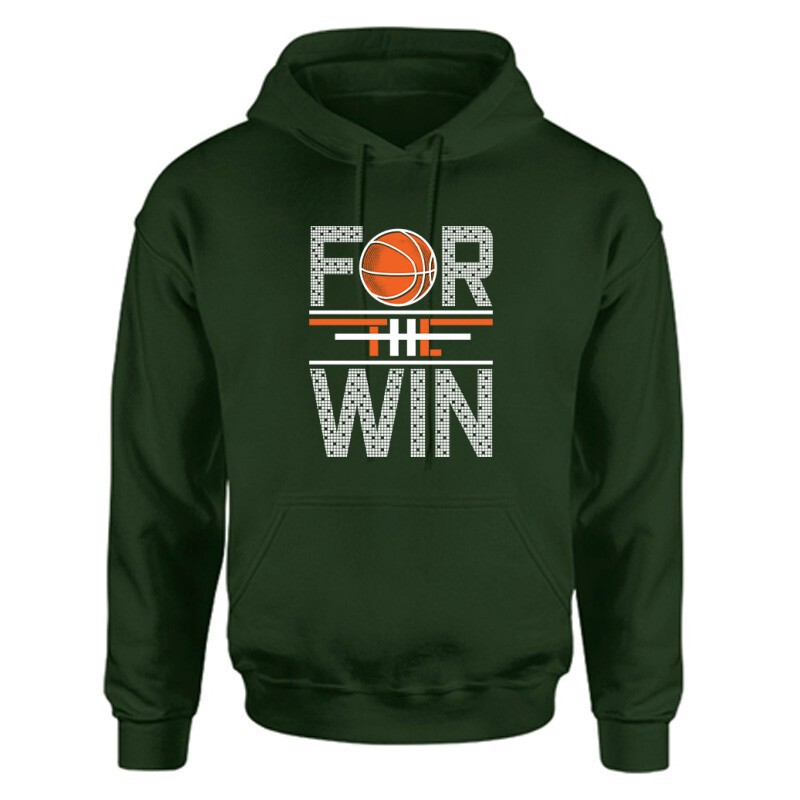 For the win Unisex Kapucnis Pulcsi