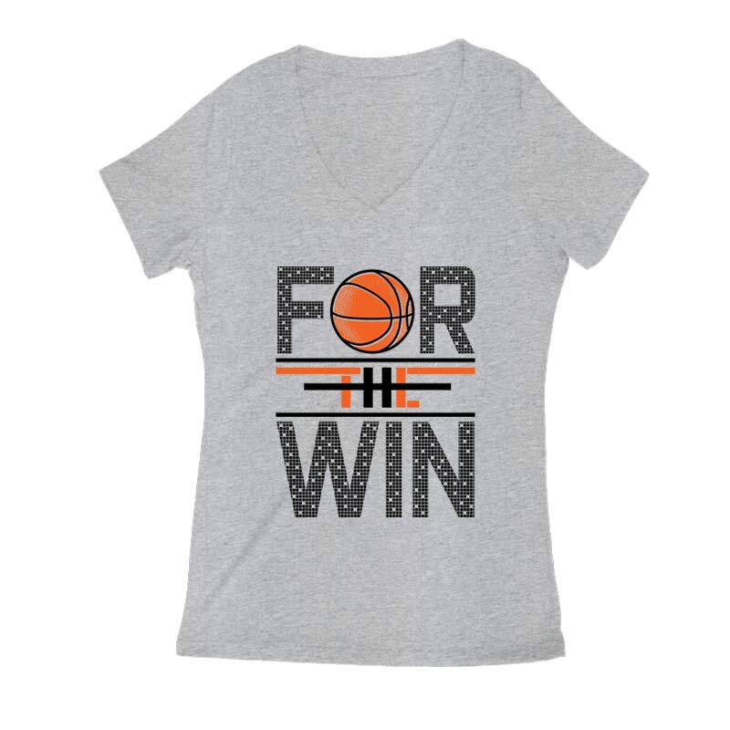For the win Női V Kivágott póló