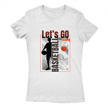 Let's Go Basketball Női Póló