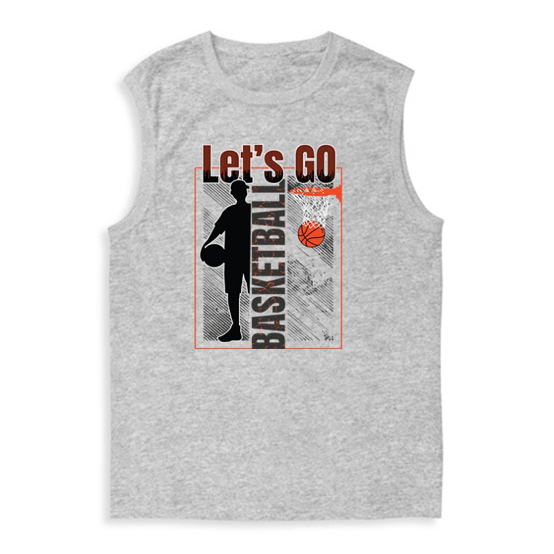 Let's Go Basketball Férfi Trikó