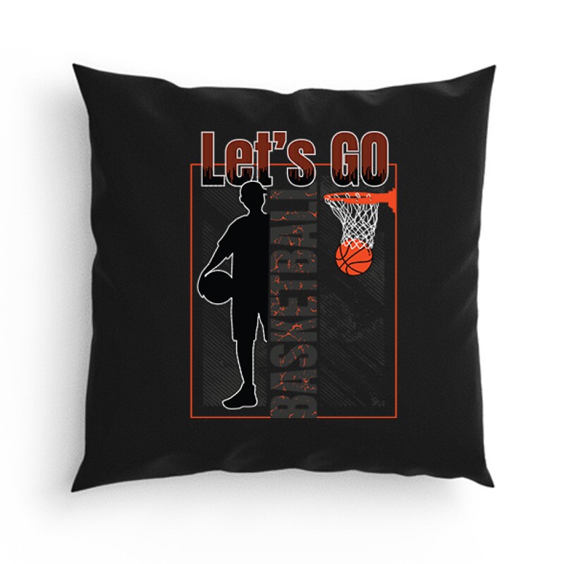 Let's Go Basketball Párna