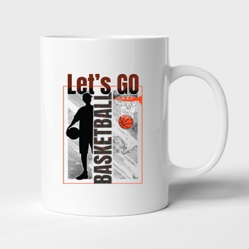 Let's Go Basketball Bögre