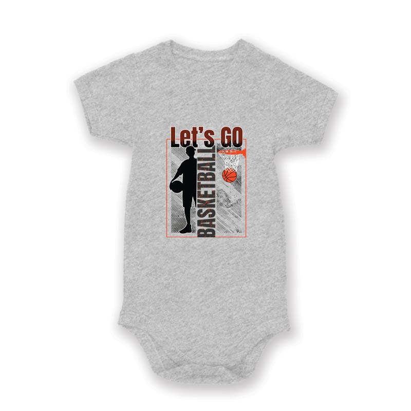 Let's Go Basketball Baby Body