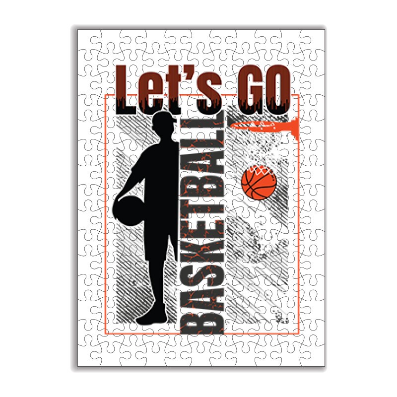 Let's Go Basketball Puzzle