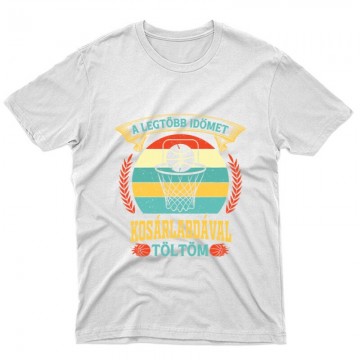 A legtöbb időmet kosárlabda...