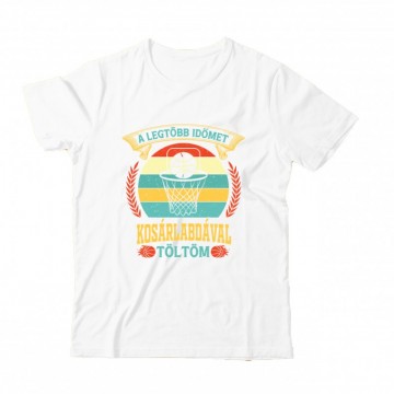 A legtöbb időmet kosárlabda...