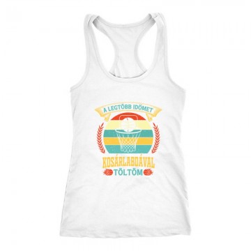 A legtöbb időmet kosárlabda...