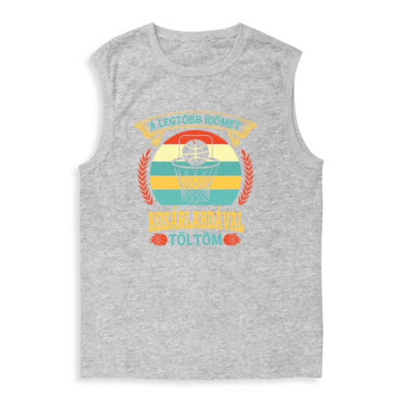 A legtöbb időmet kosárlabda Férfi Trikó