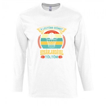 A legtöbb időmet kosárlabda...