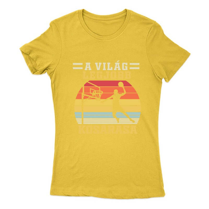 A világ legjobb kosarasa Női Póló