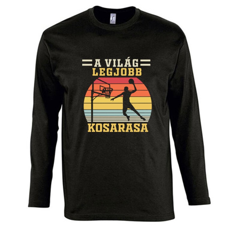 A világ legjobb kosarasa Hosszú Ujjú Póló