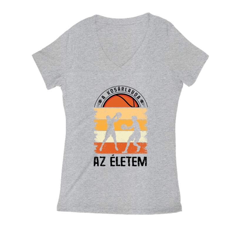 A világ legjobb kosarasa Női V Kivágott póló