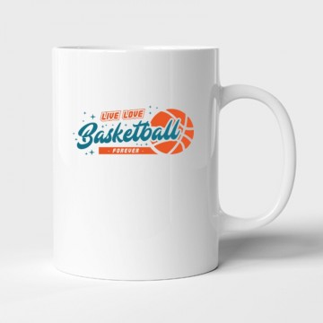 Live Love Basketball Bögre