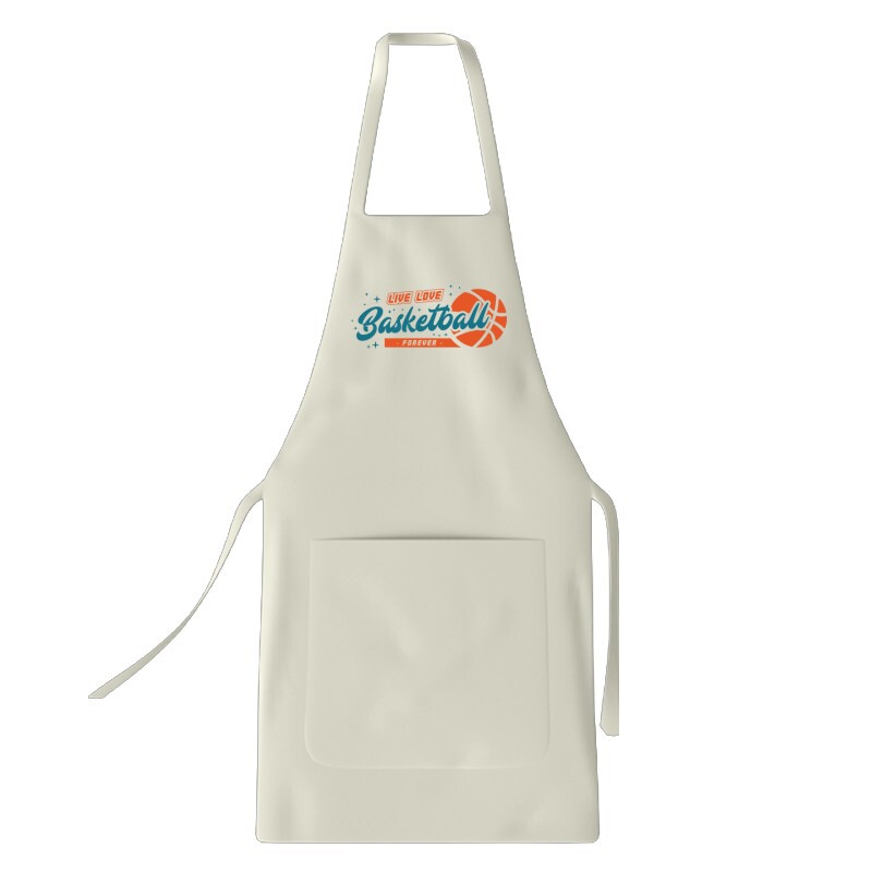 Live Love Basketball Kötény