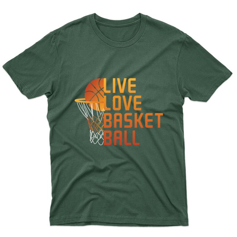 Live Love Basketball_2 Unisex Póló