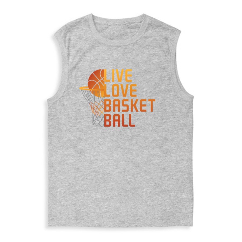 Live Love Basketball_2 Férfi Trikó