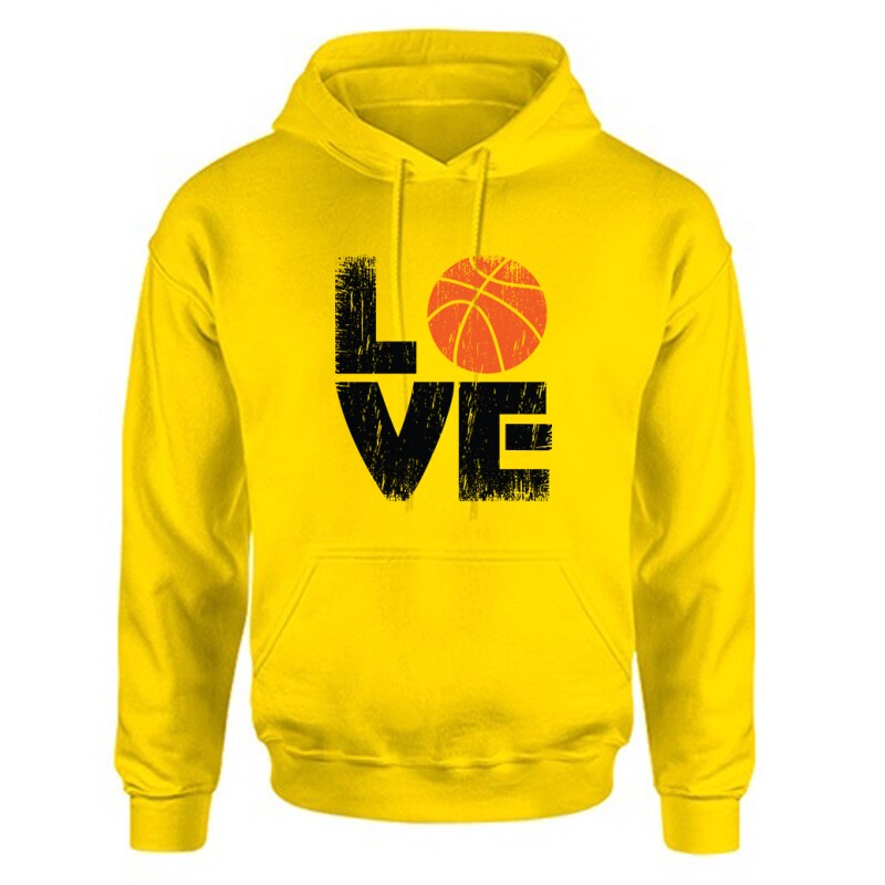 Love Basketball Unisex Kapucnis Pulcsi