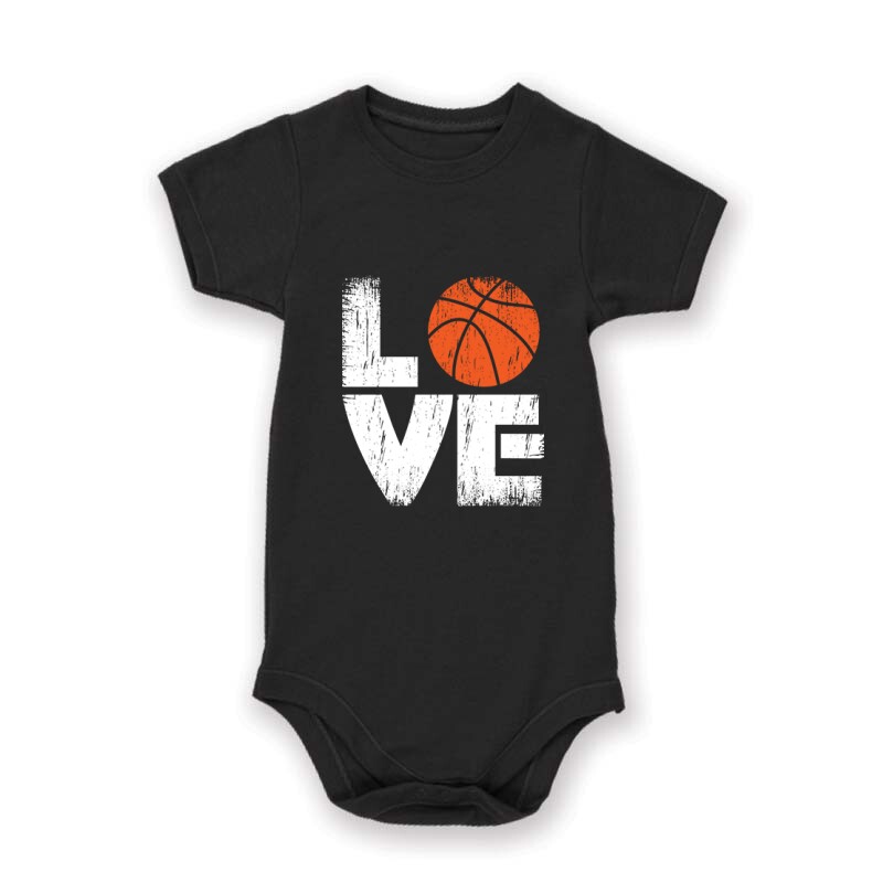 Love Basketball Baby Body