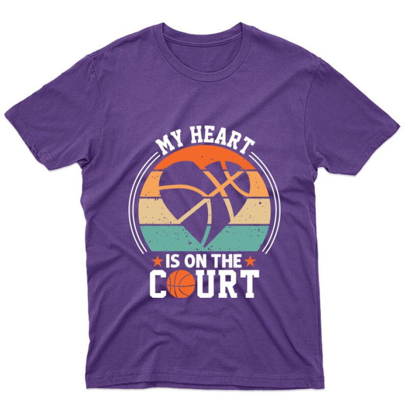 My Heart Kosárlabda Unisex Póló