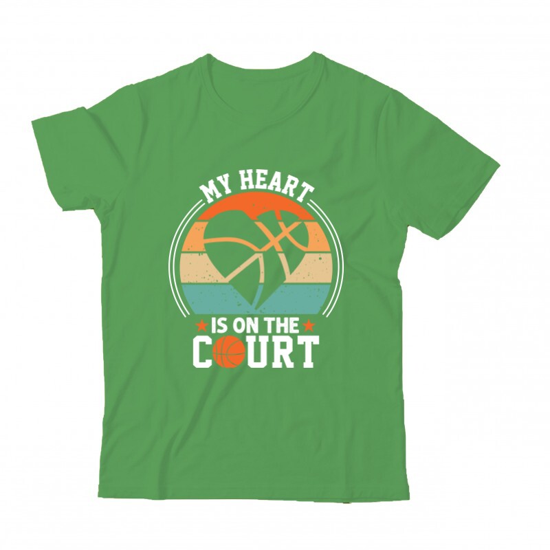 My Heart Kosárlabda Gyermek Póló