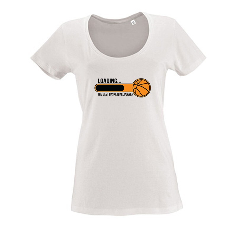 Loading Basketball Női O Nyakú Póló