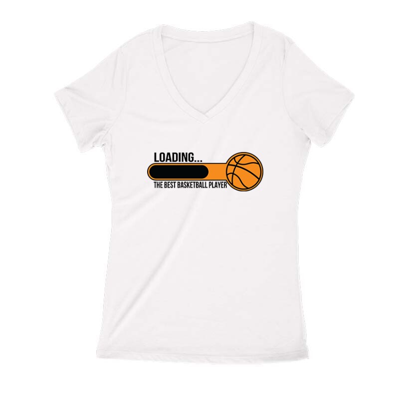 Loading Basketball Női V Kivágott póló