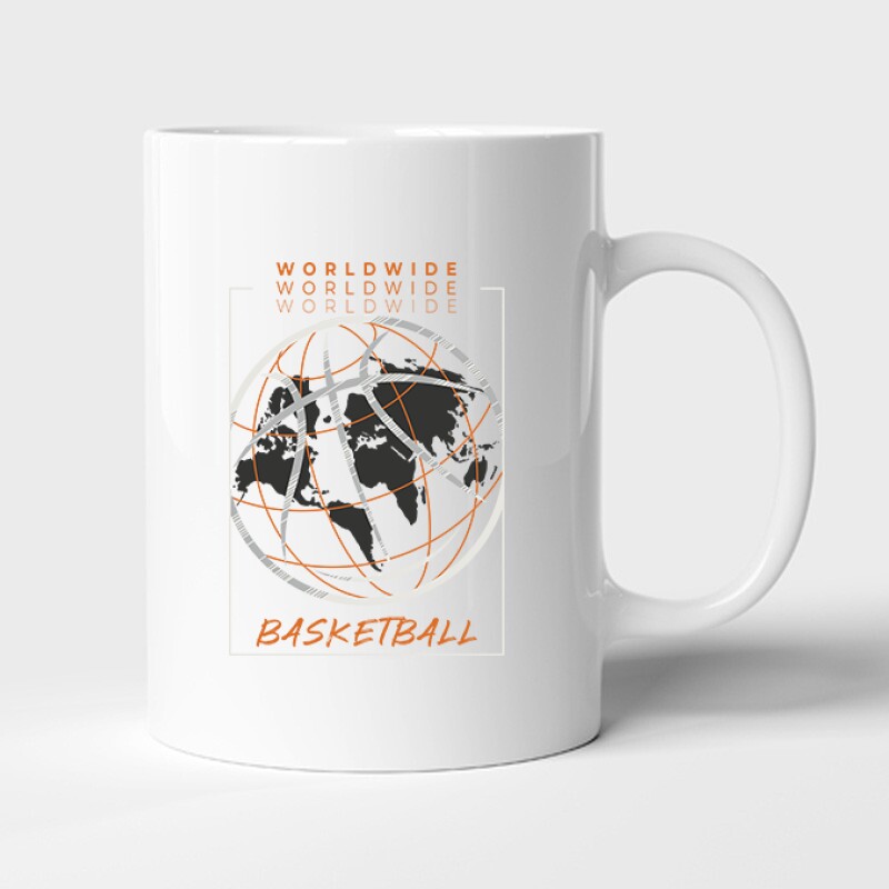 Worldwide basketball Bögre