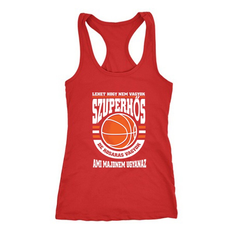 Szuperhős kosaras Női Trikó