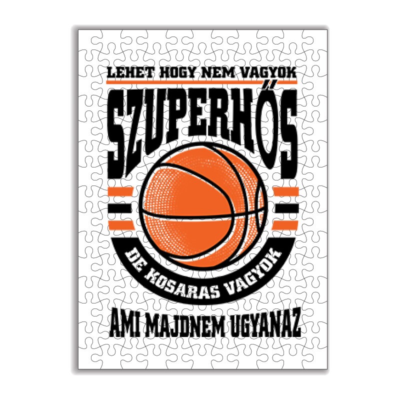 Szuperhős kosaras Puzzle