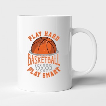 Play hard Play smart Bögre