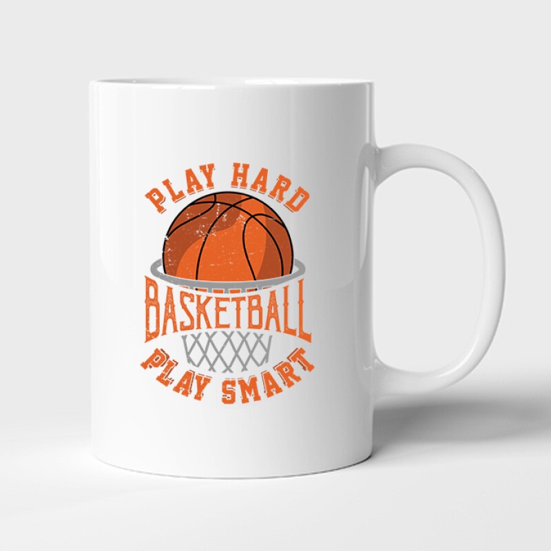 Play hard Play smart Bögre